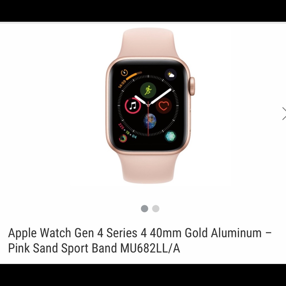 Apple Watch Series 4-40mm Rose Gold